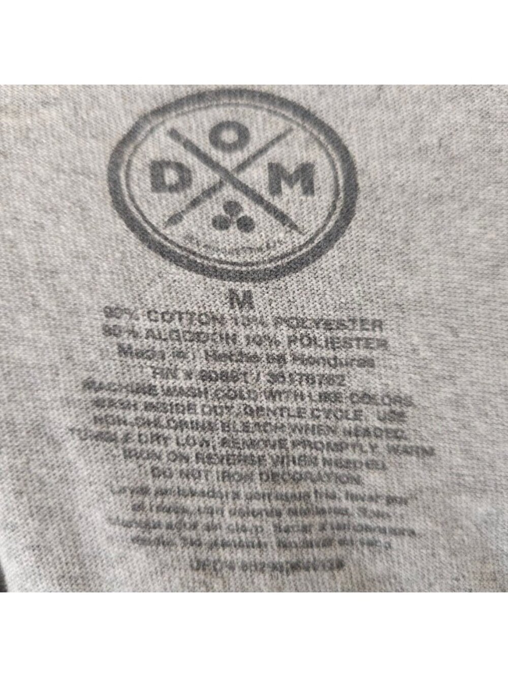 I Dont Give A Rats A** T Shirt Mens Size Medium Gray Donkey Burro Funny Idiom - Picture 5 of 6